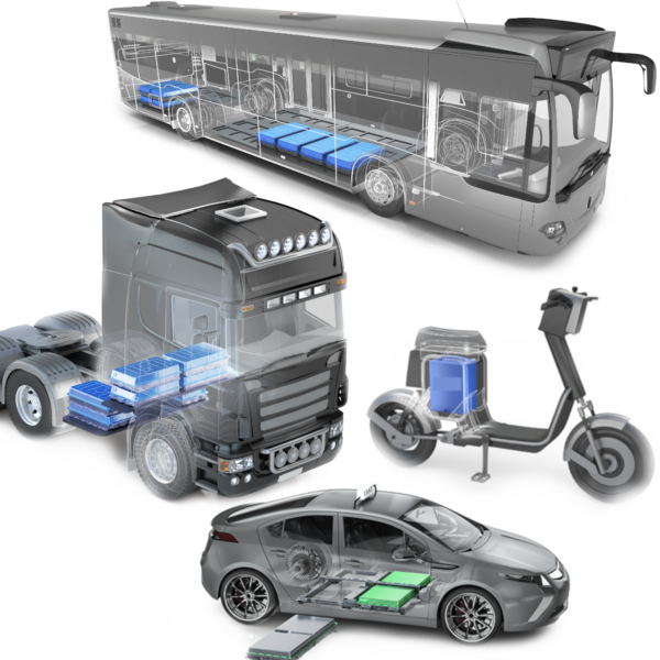 راهکار پک باتری حمل و نقل - EV Solutions battery pack